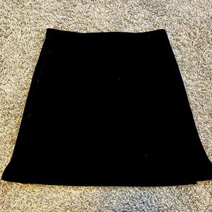 Cute mini black skirt